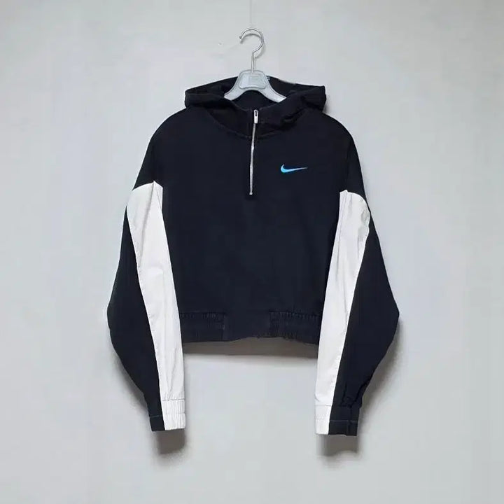 [BUNJANG] Nike Icon Clash Quarter Zip Cropped Hoodie - Size M / [M90]나이키 후드티/크롭티