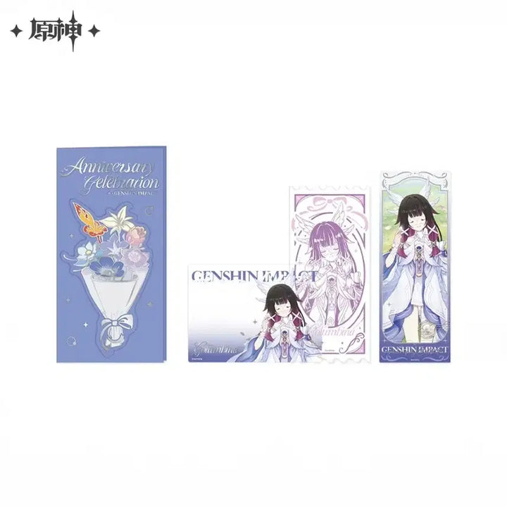 [BUNJANG] Genshin Impact Colombina 5th Anniversary Ticket Set / 원신 콜롬비나 5주년 기념 티켓 세트