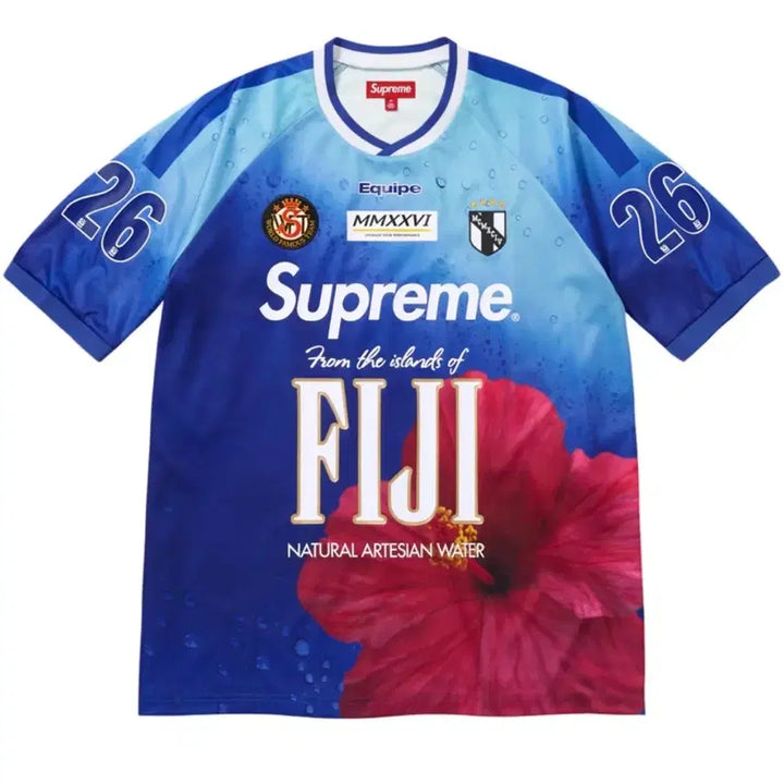[BUNJANG] Supreme 26SS x Fiji Soccer Jersey XL / 슈프림26ss x 피지 사커 저지