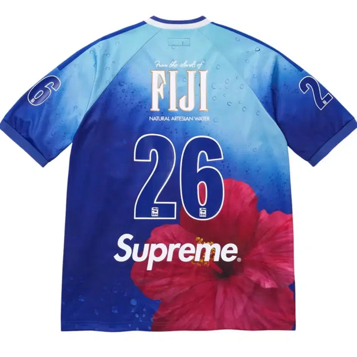 [BUNJANG] Supreme 26SS x Fiji Soccer Jersey XL / 슈프림26ss x 피지 사커 저지