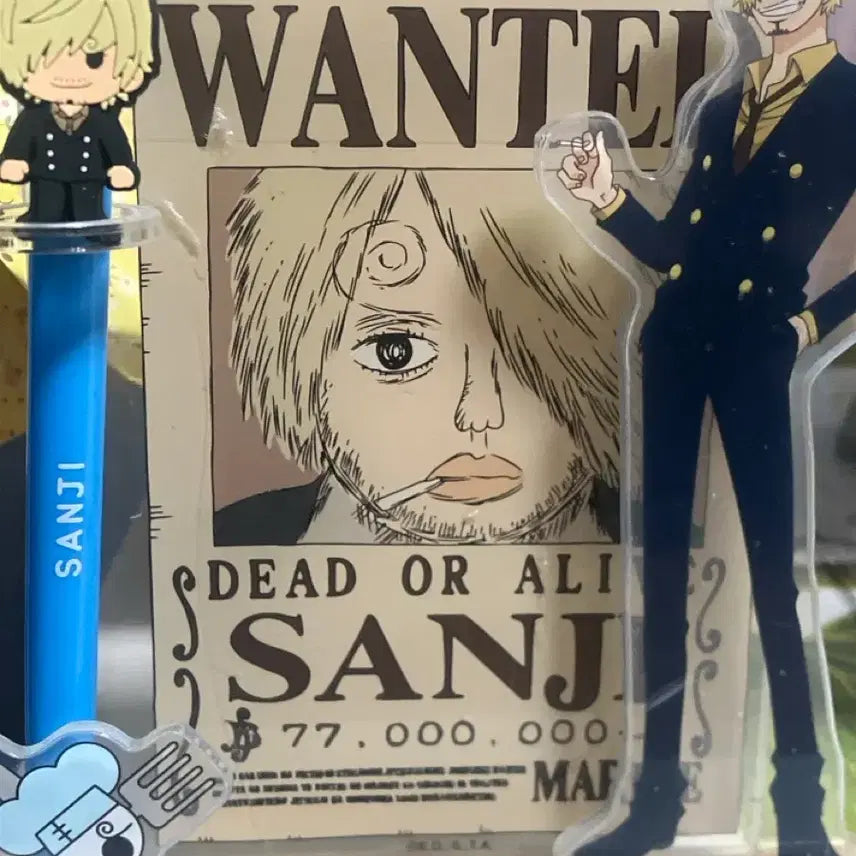 [BUNJANG] One Piece Sanji Ballpoint Pen / 원피스 상디 볼펜