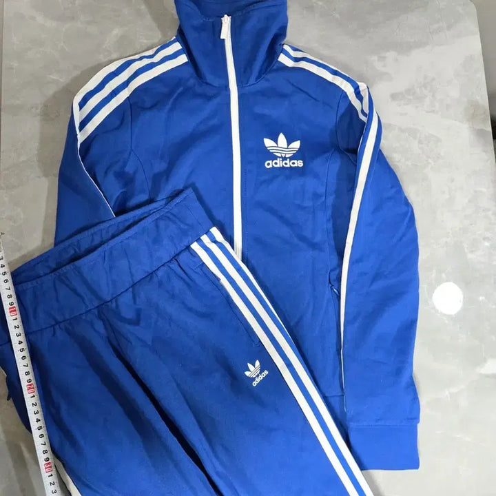 [BUNJANG] Adidas Blue Training Tracksuit Set / 아디다스 파란색 트레이닝복 세트