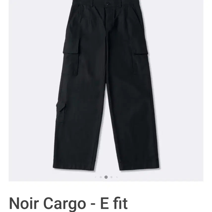 [BUNJANG] Mer Noir Cargo E Fit Black Pants New / [32] 머듈 Mer Noir Cargo - E fit 카고 블랙 새상품
