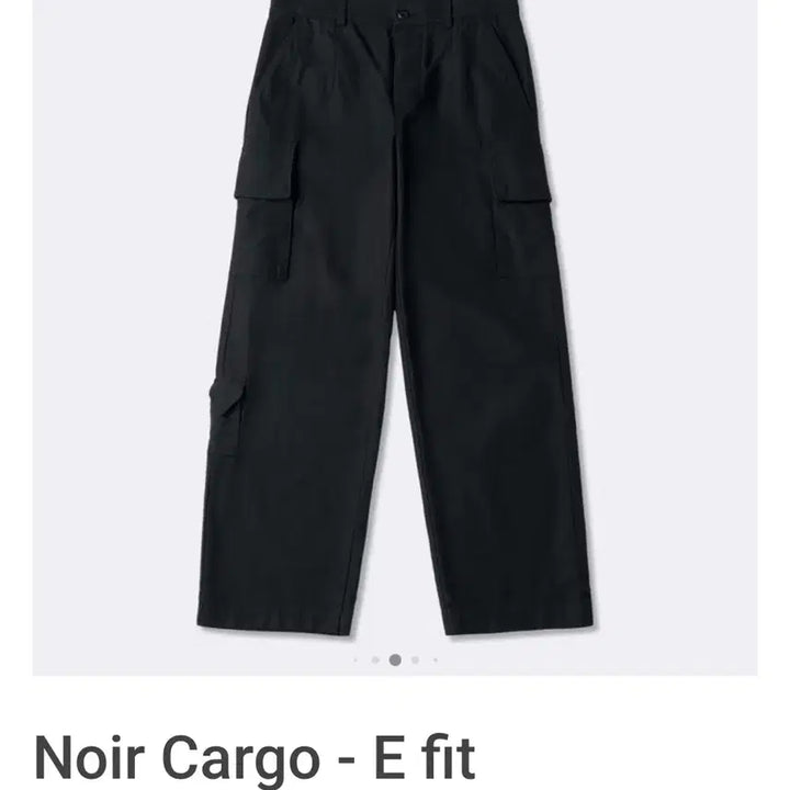 [BUNJANG] Mer Noir Cargo E Fit Black Pants New / [32] 머듈 Mer Noir Cargo - E fit 카고 블랙 새상품