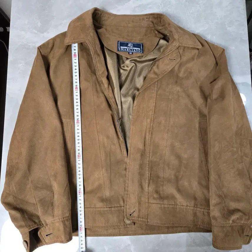 [BUNJANG] Marciano Suede Jacket / Marciano 스웨이드 자켓