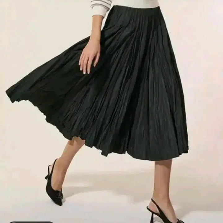 [BUNJANG] Lanvin Crinkle Skirt SS24 / 랑방 크링클 스커트 ss24