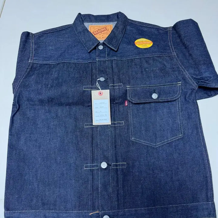 [SOLD OUT] 드님 231xx-47 타입1 데님자켓 리지드 새상품 40사이즈