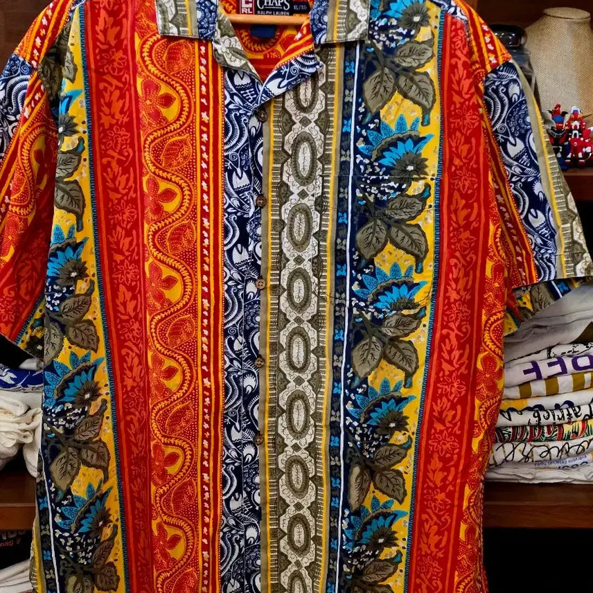 [BUNJANG] CHAPS Ralph Lauren Patterned Shirt XL / CHAPS Ralph Lauren 패턴 셔츠 XL