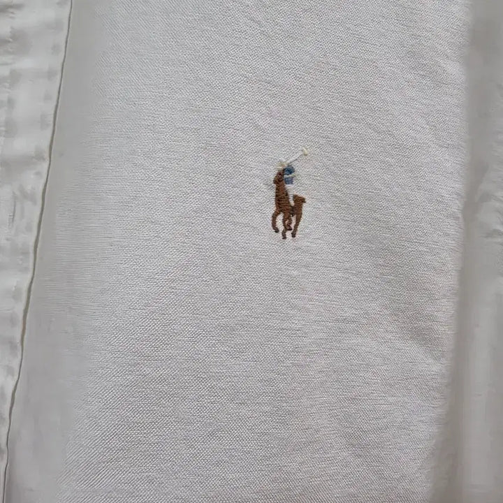 [BUNJANG] Polo Ralph Lauren White Slim Fit Oxford Shirt / 폴로 랄프로렌 화이트 슬림핏 옥스퍼드 셔츠