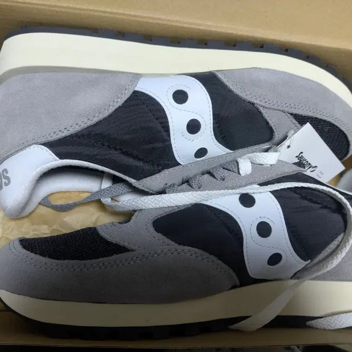 [BUNJANG] Saucony Jazz Original Vintage Grey Black Sneakers / 써코니 재즈 오리지날 빈티지 그레이 블랙 saucony jazz 서코니