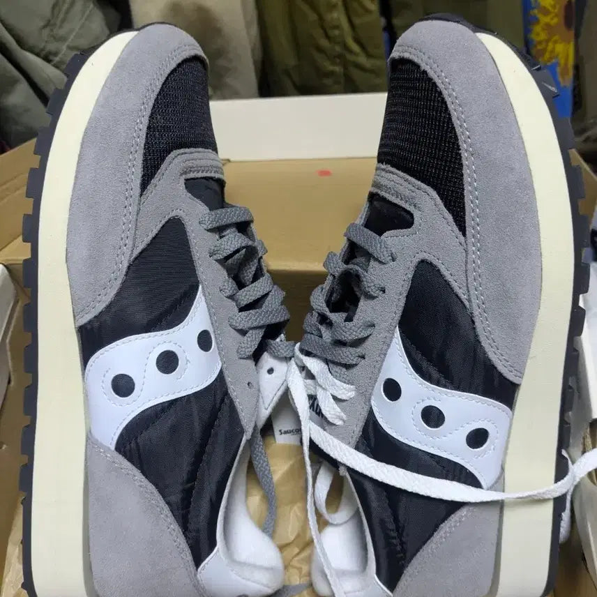 [BUNJANG] Saucony Jazz Original Vintage Grey Black Sneakers / 써코니 재즈 오리지날 빈티지 그레이 블랙 saucony jazz 서코니