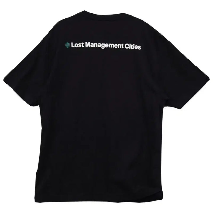 [BUNJANG] LMC Black Cotton Logo Graphic T-Shirt (Size M) / 엘엠씨 블랙 반팔티 M
