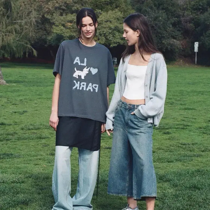 [BUNJANG] LOW CLASSIC Layered See-Through Skirt / 로우클래식 레이어드 스커트