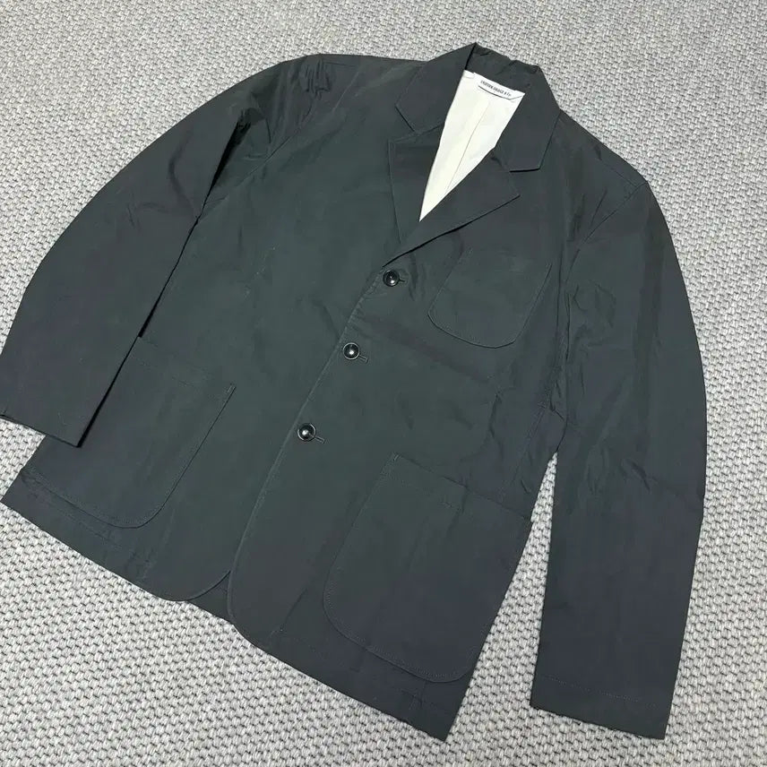 [BUNJANG] Uniform Bridge Cotton Nylon Dark Gray Setup M / 유니폼브릿지 코튼 나일론 다크그레이 셋업 M