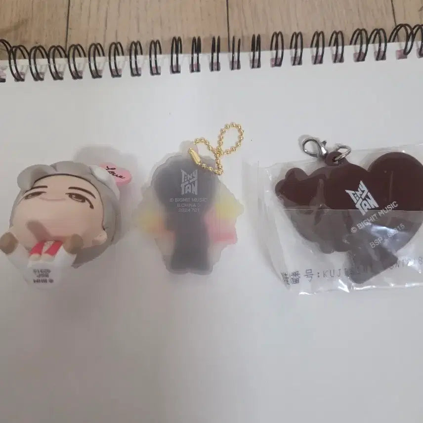 [BUNJANG] BTS TinyTan RM Figure Keyring Bundle Set / BTS Tiny Tan 정품  RM키링 세트 일괄