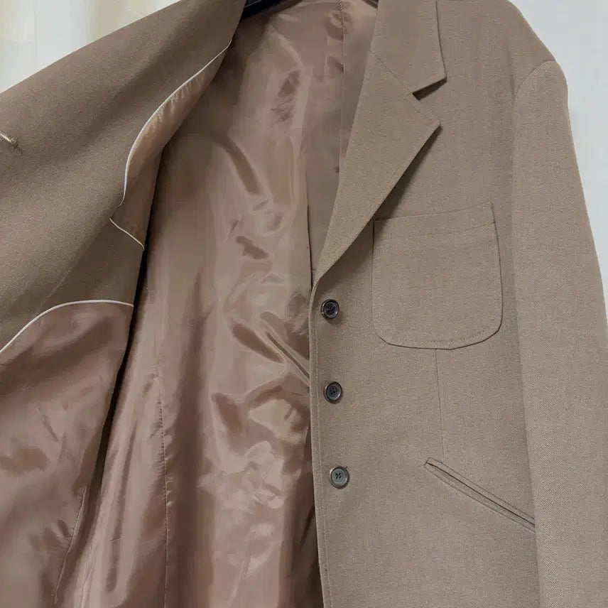 [BUNJANG] Maybinbaby Oversized Jacket Brown / [메이비베이비] 오버사이즈 자켓 브라운 (새상품)
