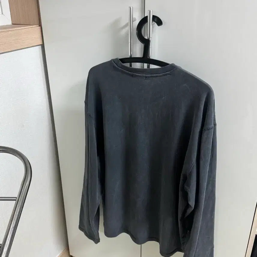 [BUNJANG] ASPESI Vintage Washed Long Sleeve Navy / 애습 빈티지 워싱 롱슬리브 네이비