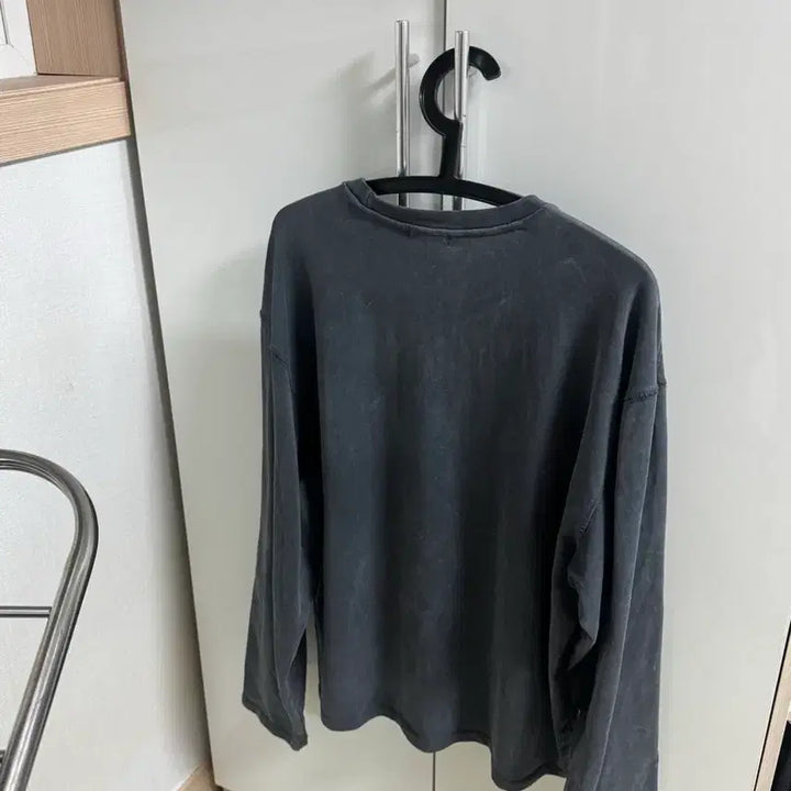 [BUNJANG] ASPESI Vintage Washed Long Sleeve Navy / 애습 빈티지 워싱 롱슬리브 네이비