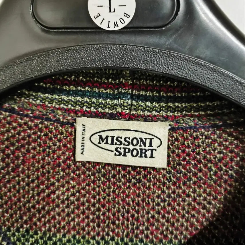 [BUNJANG] Missoni Italian Geometric Jacquard Knit / 미쏘니 이태리 기하학 자카드 니트