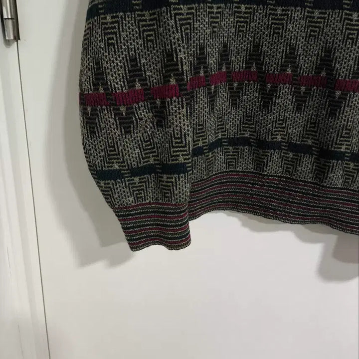 [BUNJANG] Missoni Italian Geometric Jacquard Knit / 미쏘니 이태리 기하학 자카드 니트