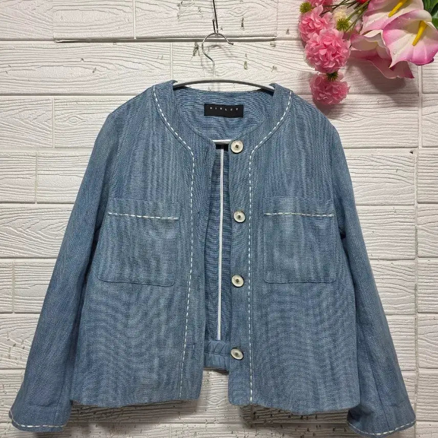 [BUNJANG] Sissley 2022 Mahong Blend Jacket Size 42 (55-77) / 2022년 시슬리 마혼방 자켓 42(55ㅡ77)