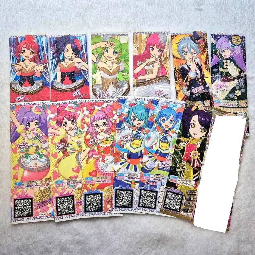 [BUNJANG] Pripara Dream Friendship Ticket 13 Piece Bundle Set / 프리파라 드림 우정티켓 12장 일괄 판매