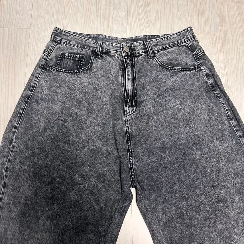[BUNJANG] Not For None Grey Denim Jeans XL / 낫포너드 그레이 데님진 XL
