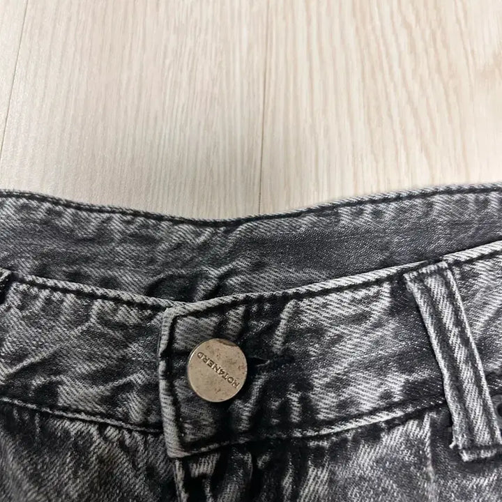 [BUNJANG] Not For None Grey Denim Jeans XL / 낫포너드 그레이 데님진 XL