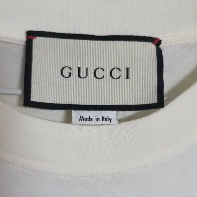 [BUNJANG] Gucci Tennis Logo T-Shirt White XS / 구찌 테니스 로고 반팔티 XS 화이트