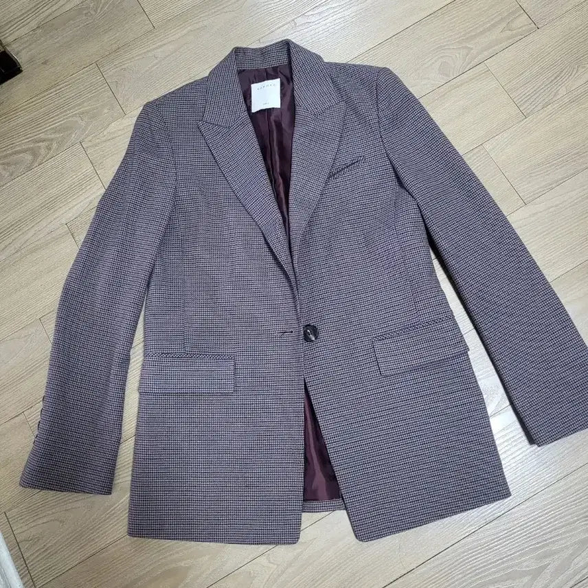[BUNJANG] Sandro Check Jacket / 산드로 체크 자켓