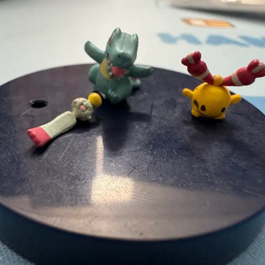 [BUNJANG] Pokemon 3D Model Figure Set - Lanturn &amp; Chinchou / 포켓몬 입체도감 랑딸랑 치렁 피규어세트