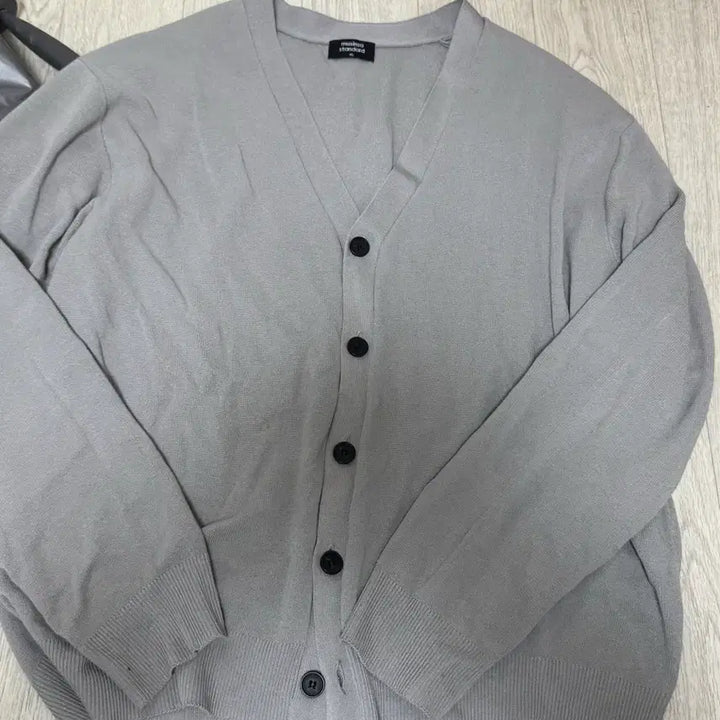 [BUNJANG] MUSINSA Cool Essential Cardigan Grey XL / 무신사 가디건 쿨에센셜 그레이 xl
