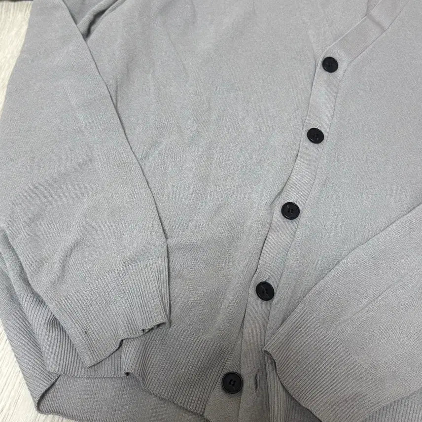 [BUNJANG] MUSINSA Cool Essential Cardigan Grey XL / 무신사 가디건 쿨에센셜 그레이 xl