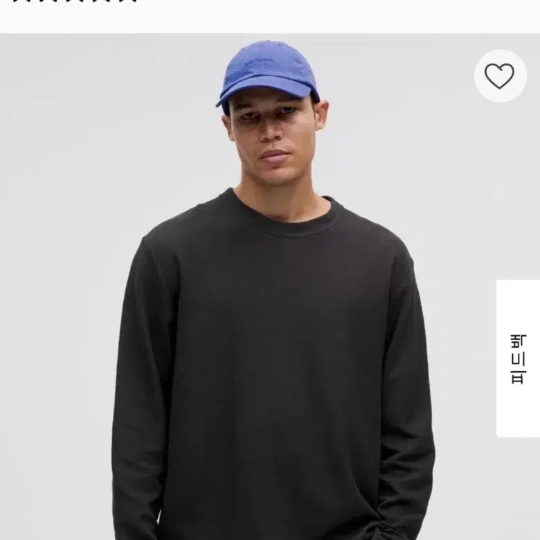 [BUNJANG] Lululemon Heavyweight Cotton Textured Long Sleeve Shirt Black M / (미착용)룰루레몬_헤비웨이트 코튼 텍스처드 롱슬리브 셔츠_블랙/M
