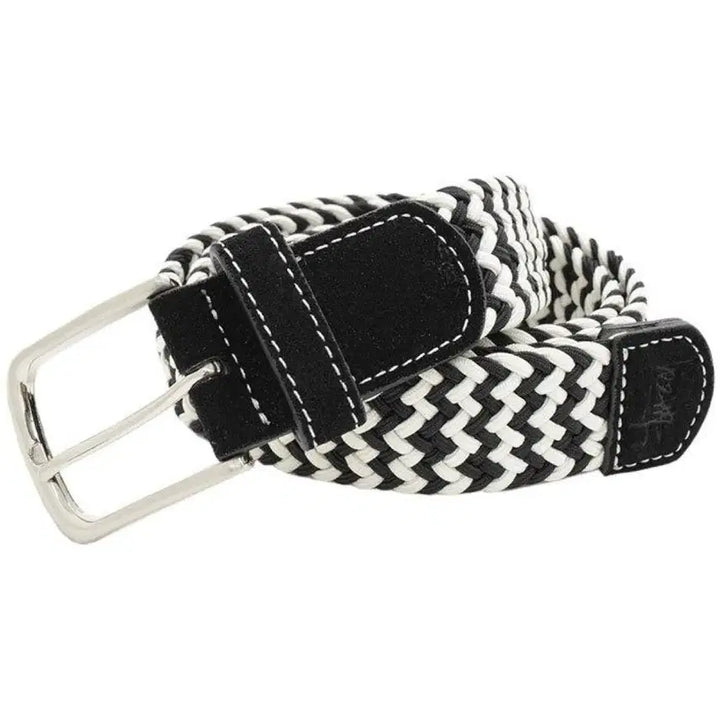[BUNJANG] Stussy Woven Cord Weaving Belt Green L/XL / 스투시 우븐 코드 위빙 벨트 그린 L/XL