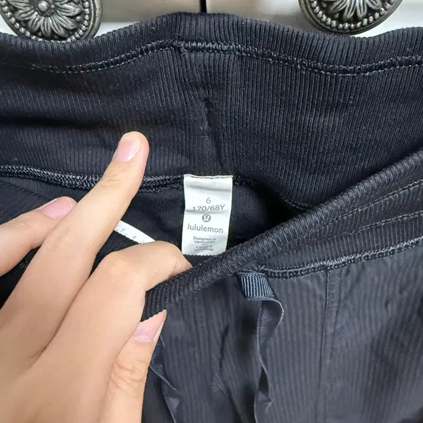 [BUNJANG] Lululemon Dance Studio Mid-Rise Jogger (Global Fit) Black / 룰루레몬_댄스스튜디오 미드라이즈 조거(글로벌핏)_블랙/6