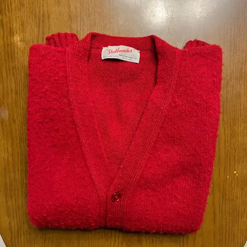 [BUNJANG] Shuttlelander Cardigan Red Size 42 / 셔틀랜더 가디건