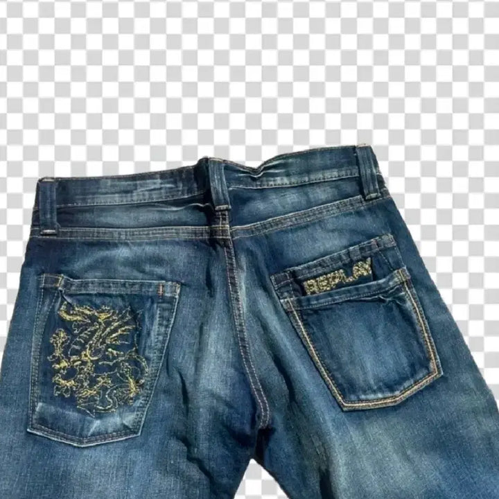 [BUNJANG] REPLAY Denim Pants Blue Jeans Size 31 / (정품) 리플레이 REPLAY 데님 팬츠 블루 진 사이즈 31반