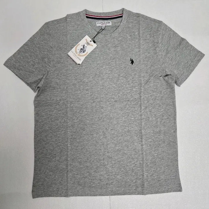 [BUNJANG] U.S. Polo Assn. Gray Short-Sleeve T-Shirt L New / U.S.폴로어슨 그레이 반팔 티셔츠 L 새상품