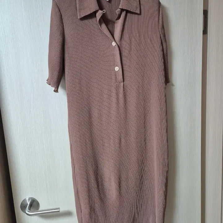 [SOLD OUT] 아르켓 원피스 카라 니트원피스 플리츠원피스 36