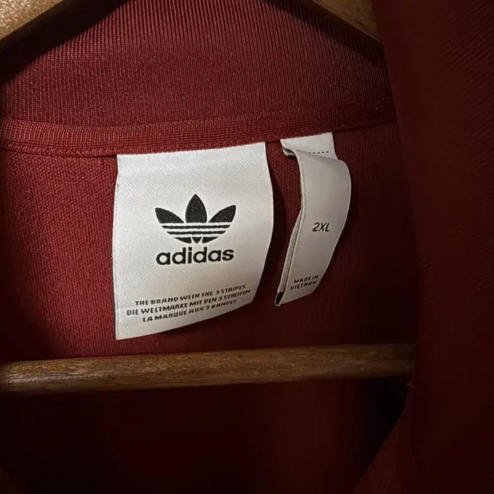 [BUNJANG] Adidas Burgundy Beckenbauer Track Top Jersey / 아디다스 버건디 져지 트랙탑 베켄바우어 급처