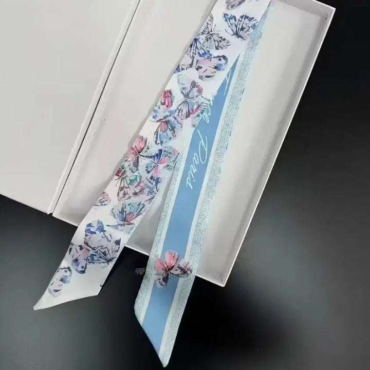 [BUNJANG] Butterfly Twilly Scarf / 나비 스카프 트윌리  스카프 새상품