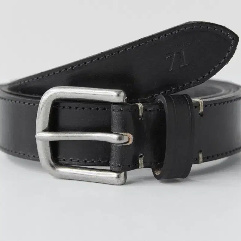 [BUNJANG] Roughside Bridle Leather Belt Black One Size / [새상품]러프사이드 브라이들 레더 벨트 블랙 1사이즈