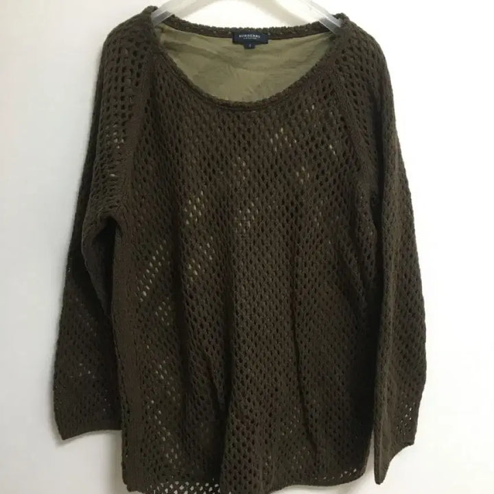 [BUNJANG] Burberry Vintage Mesh Knit Sweater / 버버리 빈티지 니트