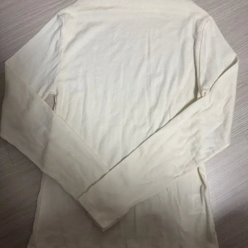 [BUNJANG] Ivory Boatneck T-Shirt / 진심 보트넥 티셔츠