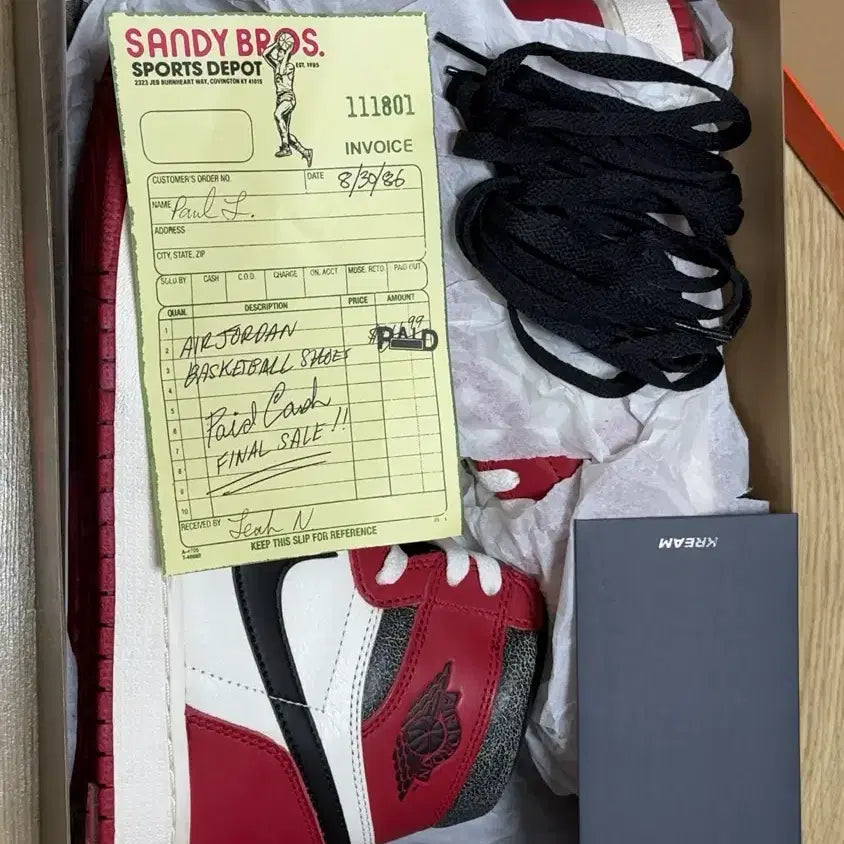 [BUNJANG] Air Jordan 1 Retro High OG Chicago 2022 (Size 275) / 275 | 조던1 레트로 하이 OG 시카고 2022