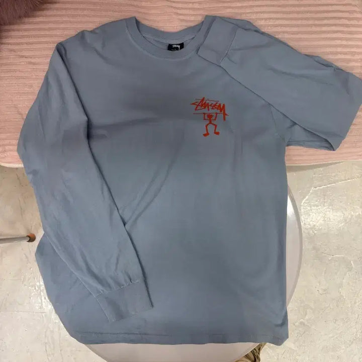 [BUNJANG] Stussy International Tribe Long Sleeve Sky Blue / [판매완료] Stussy 스투시 인터내셔널 트라이브 롱슬리브