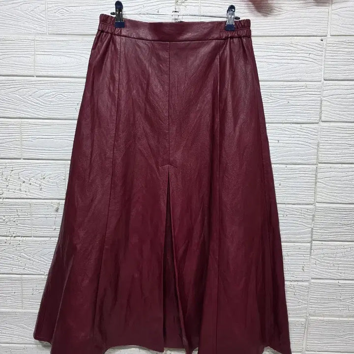[BUNJANG] LBL 2020 Leather Long Skirt Size 66 / 2020년 LBL 레더 롱스커트 66