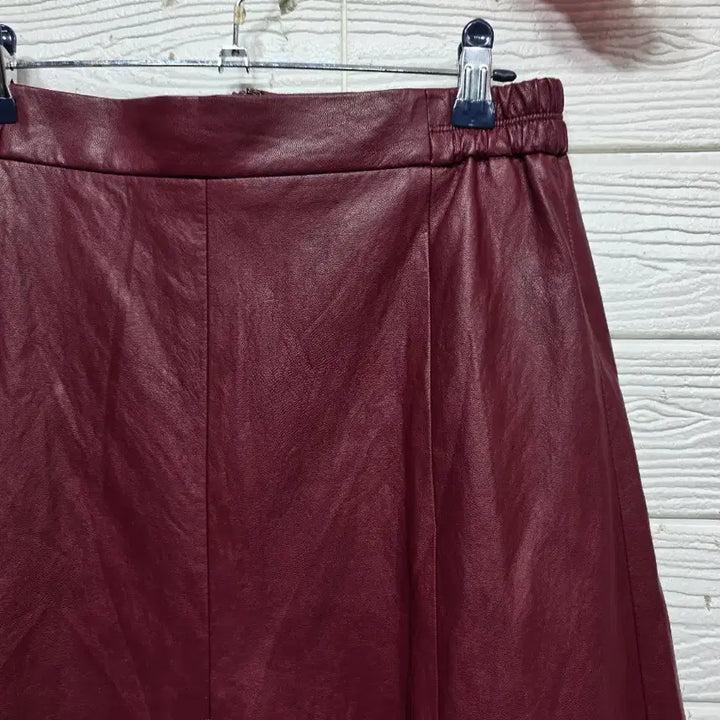 [BUNJANG] LBL 2020 Leather Long Skirt Size 66 / 2020년 LBL 레더 롱스커트 66