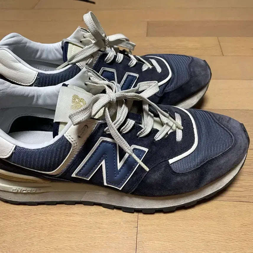 [BUNJANG] New Balance 574 Legacy Navy Sneakers / 뉴발란스 574 레거시 네이비 (275)